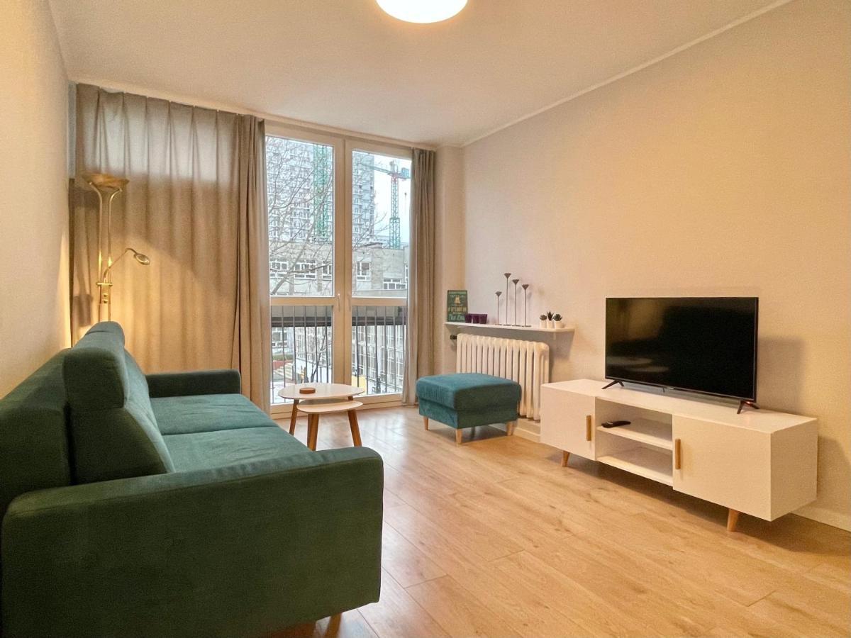 Apartament Przy Atrium, Stacja Metra Rondo Onz Warsawa Bagian luar foto